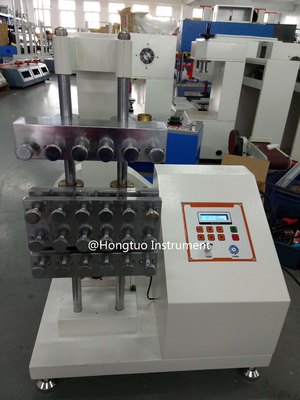 Rubber De Mattia Fatigue Cracking Testing Machine, Leather Flex Crack Growth Testing Equipment DH-DM
