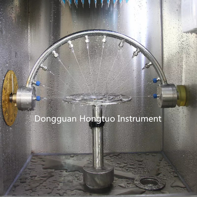 Automatic IPX3 IPX4 IPX5 IPX6 Environment Simulated Water Shower Rain Spray Testing Chamber For Waterproof Testing