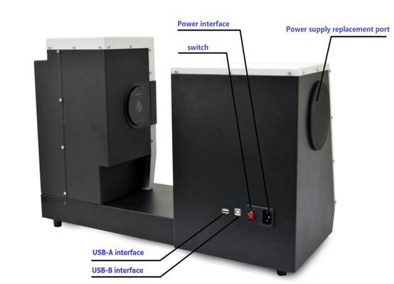 Transmittance Haze Clarity Meter Digital Plastic Film Light Transmittance Color and Haze Tester DH-CS-720