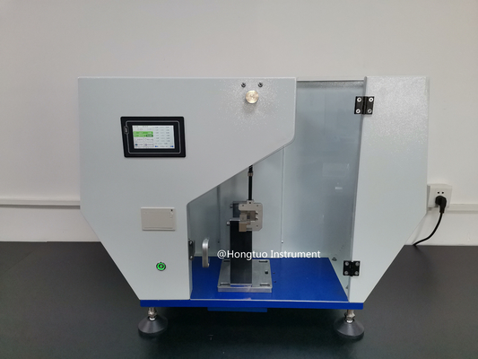 Touch Screen  IS0 179 Charpy Strength Tester Machine Pendulum Impact Test Method for Plastic with CE Certificate