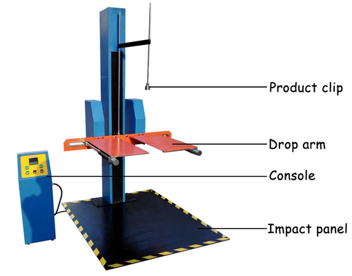 DH-DI-01 Double Wing Package Simulated Drop Impact Test Machine, Double-wing Falling  Damage Degree Tester