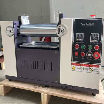 Desktop Rubber Mixing Machine [Electric Heating]，Rubber Kneader Equipment，Two Roll Mill Machine for PVC Silicone Rubber