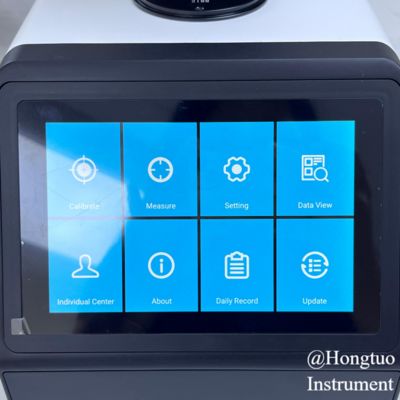 Touch Screen Digital Glass Transparent Test Laboratory Haze Meter Light Transmittance Measurement DH-TH-110