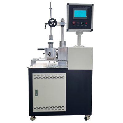 HT-TM-02 Manual Opening Micro Internal Mixer 0.2L Lab Rubber Mixing Machine PLC Touch Screen RT-200℃ Air/Water Cooling