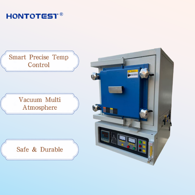 HT-VF-12 Vacuum Atmosphere Furnace High Temperature Three-sided Heating Vacuum Furnace,Lab Sintering Heat Treatment Furnace