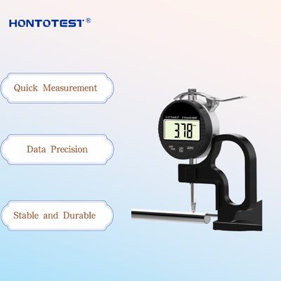 HT-CHB Digital Pipe Wall Thickness Gauge, Handheld Tube Wall Thickness Measuring Instrument for Pipe Wall Thickness Test