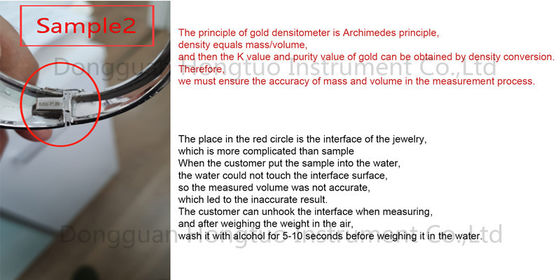 Professional Manufacturer Supply Digital Electronic Gold Tester Machine Price DE-200K