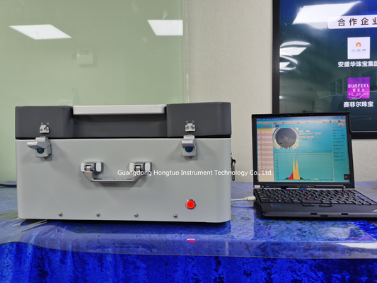 DX-800 XRF Precious Metal Analyzer, XRF Gold Spectrometer for Gold Purity Testing Multi Elements Type