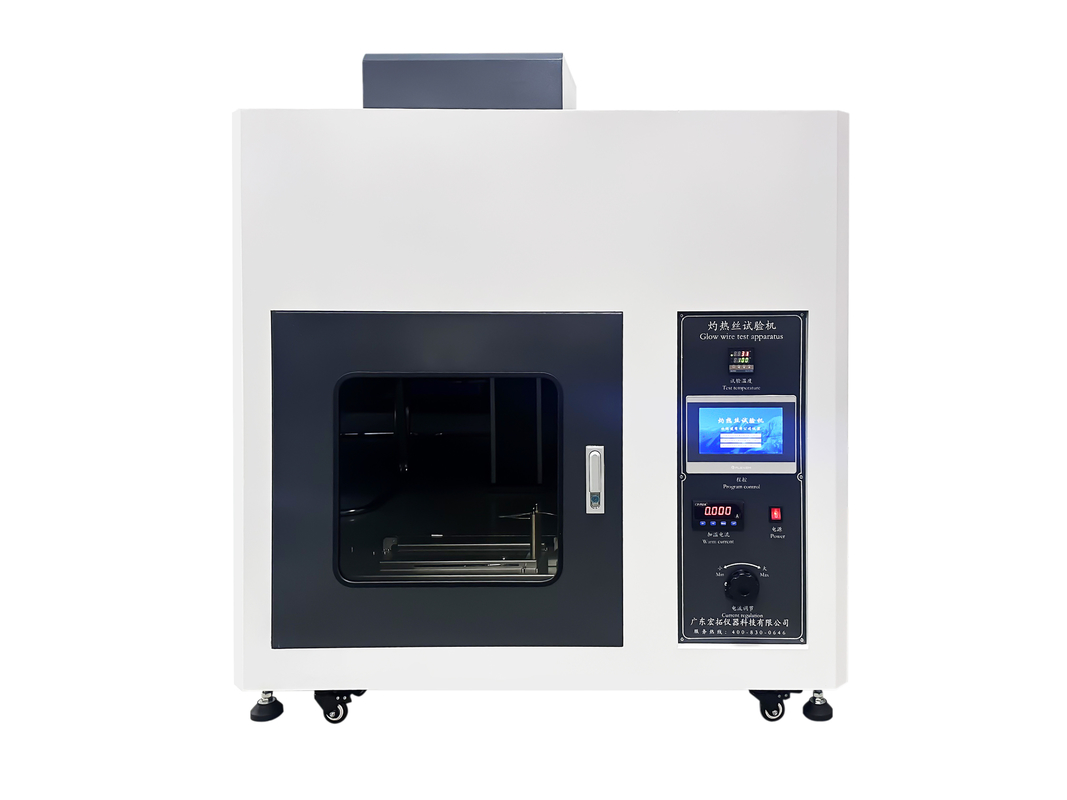 HT-5169T-L Glow Wire Tester, Electronic Components Fire Resisitance Test Machine, Rubber Flammability Temperature Test