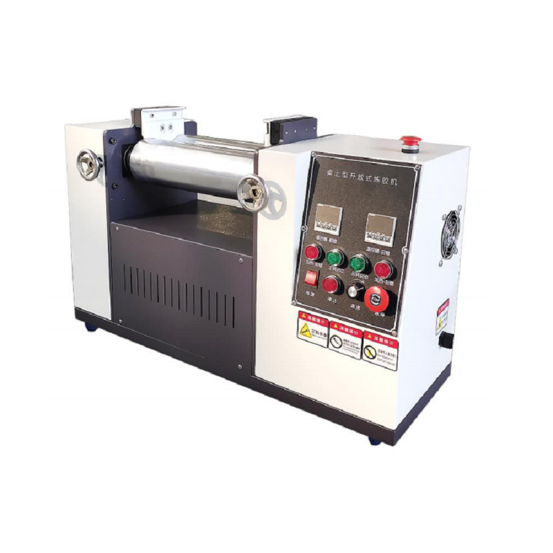 Desktop Rubber Mixing Machine [Electric Heating]，Rubber Kneader Equipment，Two Roll Mill Machine for PVC Silicone Rubber