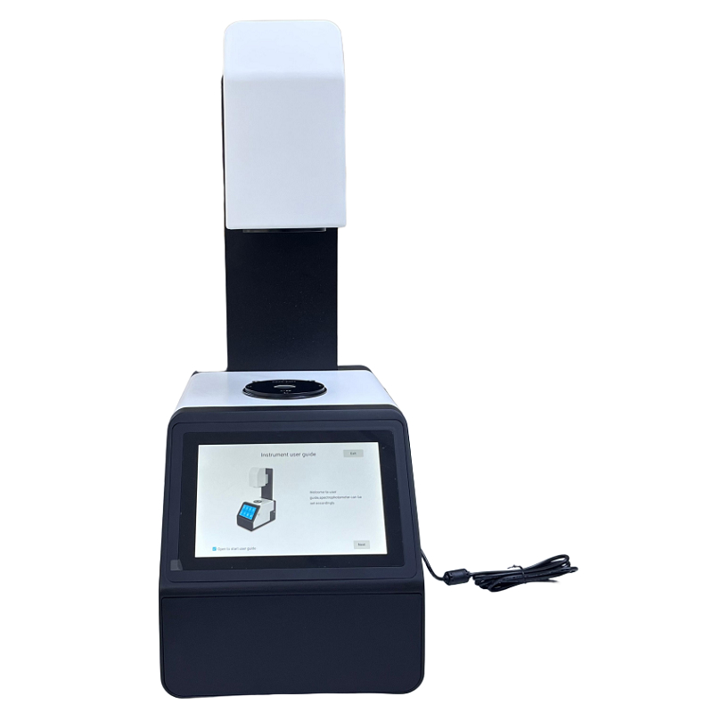 Touch Screen Digital Glass Transparent Test Laboratory Haze Meter Light Transmittance Measurement DH-TH-110
