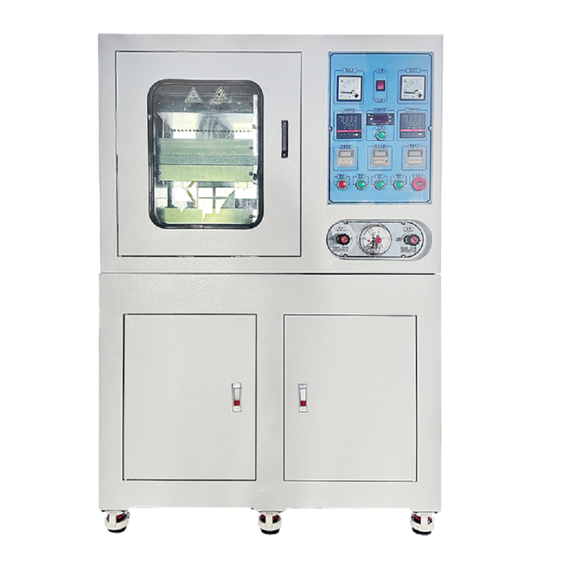 DH-FV30A 30T Laboratory Flat Vulcanizing Machine for Rubber Plastic PVC Masterbatch Sample Molding Lab Vulcanizer