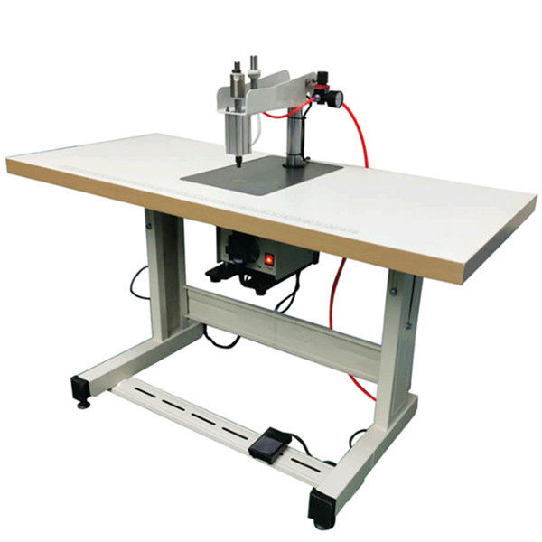 Half Automatic Manual Nonwoven Disposable Face Mask Ear Loop Belt Ultrasonic Spot Welding Machine