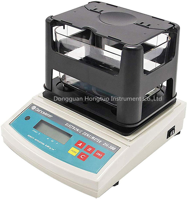 DH-300 Medidor de Densidade de Sólidos com Visor Digital Não Poluente, Densitômetro para sólidos poliméricos como plástico e borracha